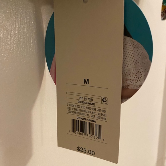 NWT RHODE x Target 2-Piece Set Outfit Whimsical Floral Crop Top and Midi Skirt - Picture 7 of 9